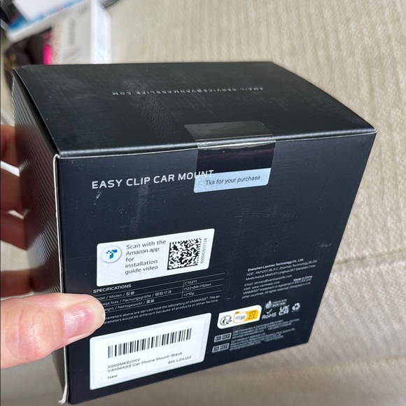 NWT VANMASS Black Car Phone Mount - Picture 3 of 3